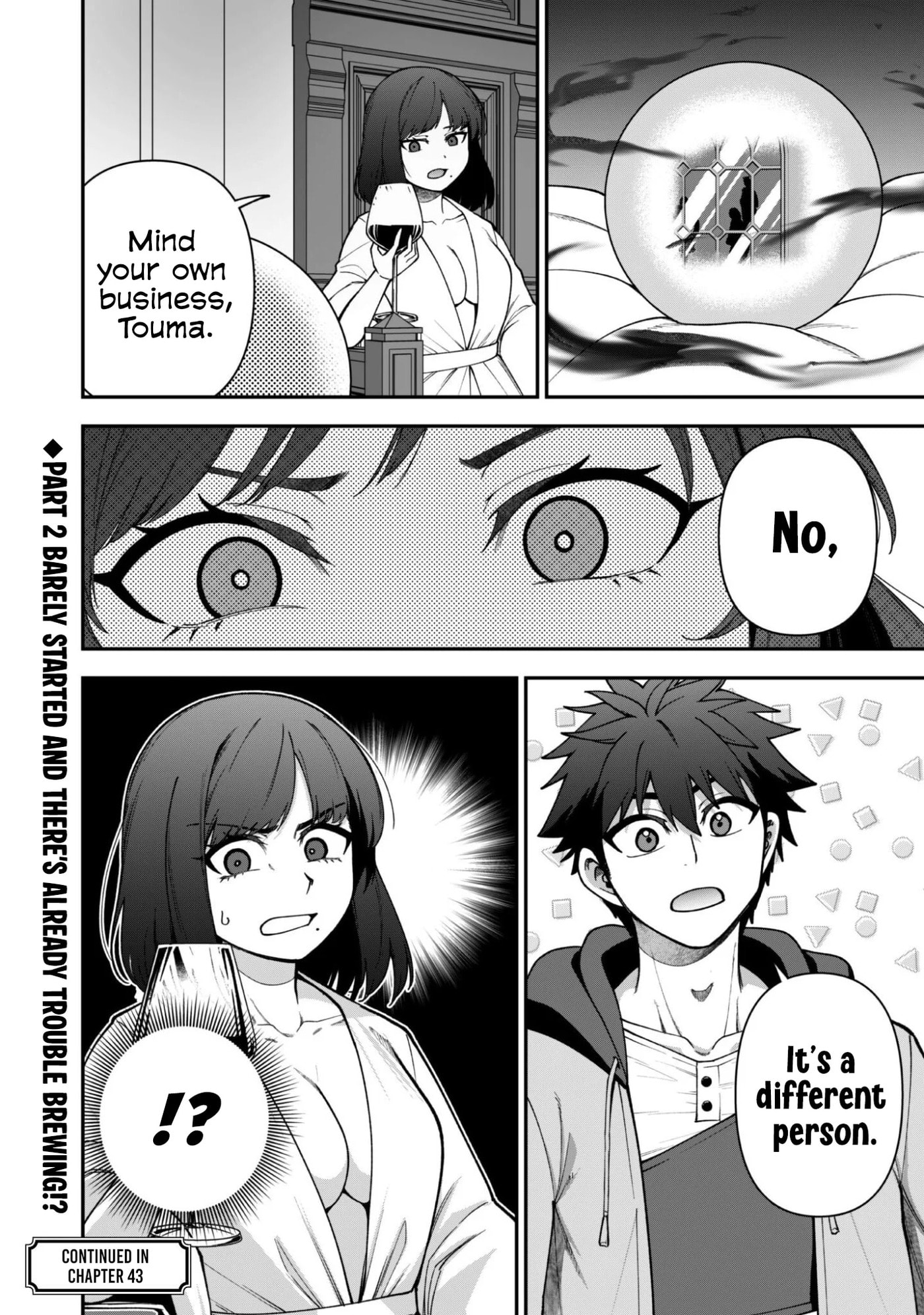 Saikin Haitta Shiro Madoushi ga Party Crusher de, Ore no Isekai Boukensha Seikatsu ga Houkai ni Kiki na Ken ni Tsuite Chapter 42 page 27 - 