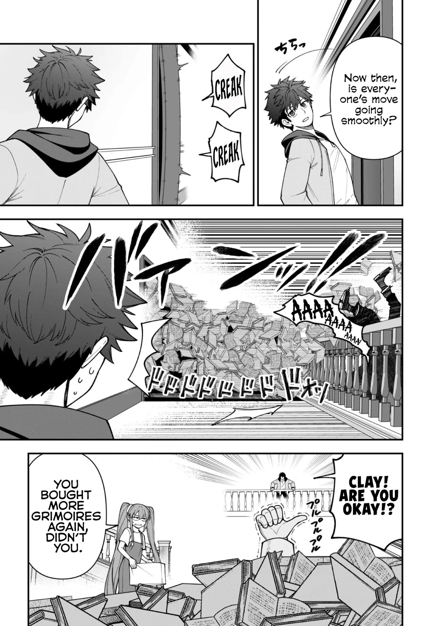 Saikin Haitta Shiro Madoushi ga Party Crusher de, Ore no Isekai Boukensha Seikatsu ga Houkai ni Kiki na Ken ni Tsuite Chapter 42 page 4 - 