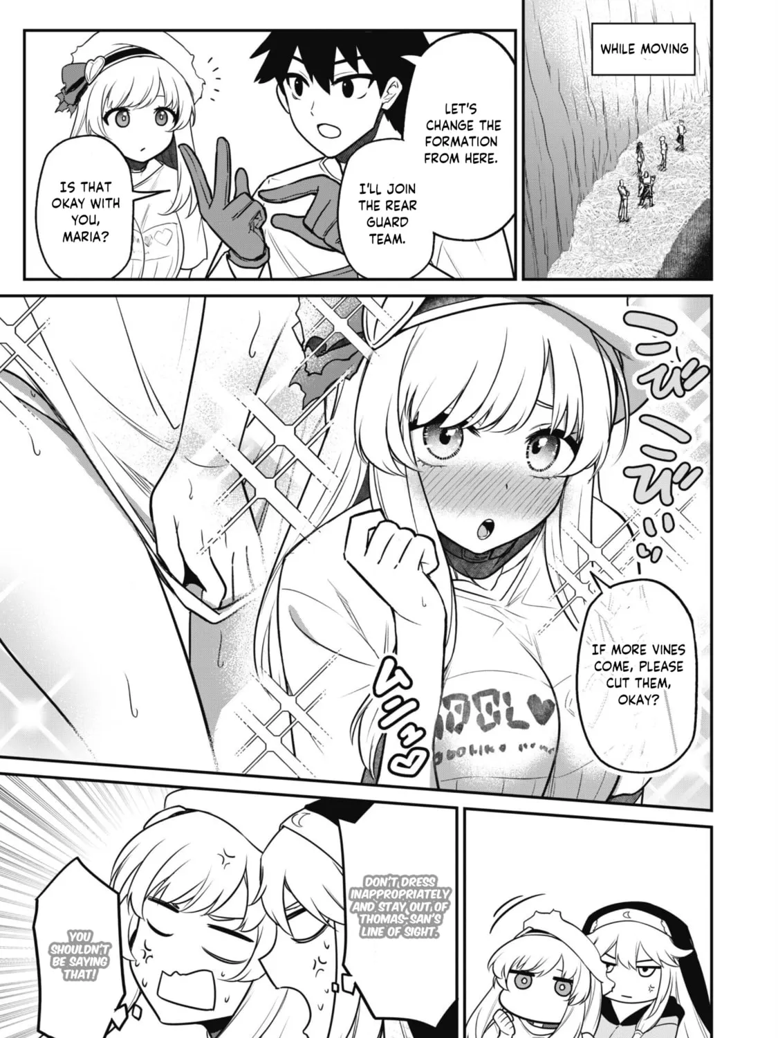 Saikin Haitta Shiro Madoushi ga Party Crusher de, Ore no Isekai Boukensha Seikatsu ga Houkai ni Kiki na Ken ni Tsuite Chapter 6 page 44 - 
