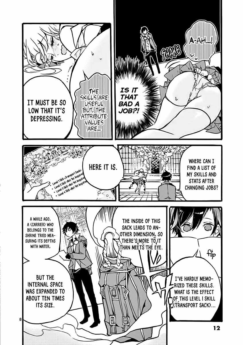 Saikyo Shoku  Kara Shokyu Shoku  Ni Nattano Ni, Naze Ka Yushatachi Kara Tayoraretemasu Chapter 1 page 10 - 