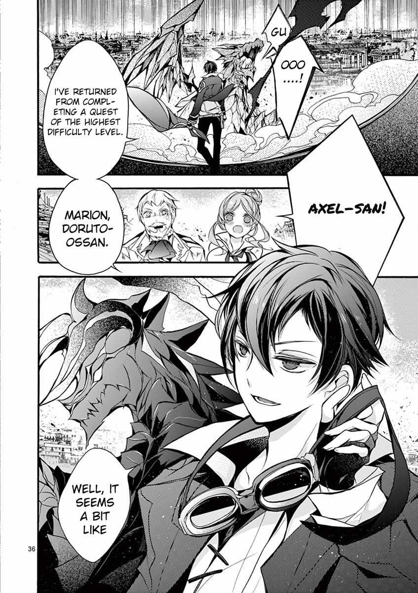 Saikyo Shoku  Kara Shokyu Shoku  Ni Nattano Ni, Naze Ka Yushatachi Kara Tayoraretemasu Chapter 13 page 34 - 