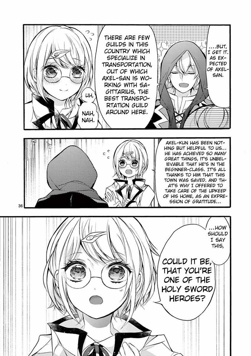 Saikyo Shoku  Kara Shokyu Shoku  Ni Nattano Ni, Naze Ka Yushatachi Kara Tayoraretemasu Chapter 15 page 37 - 