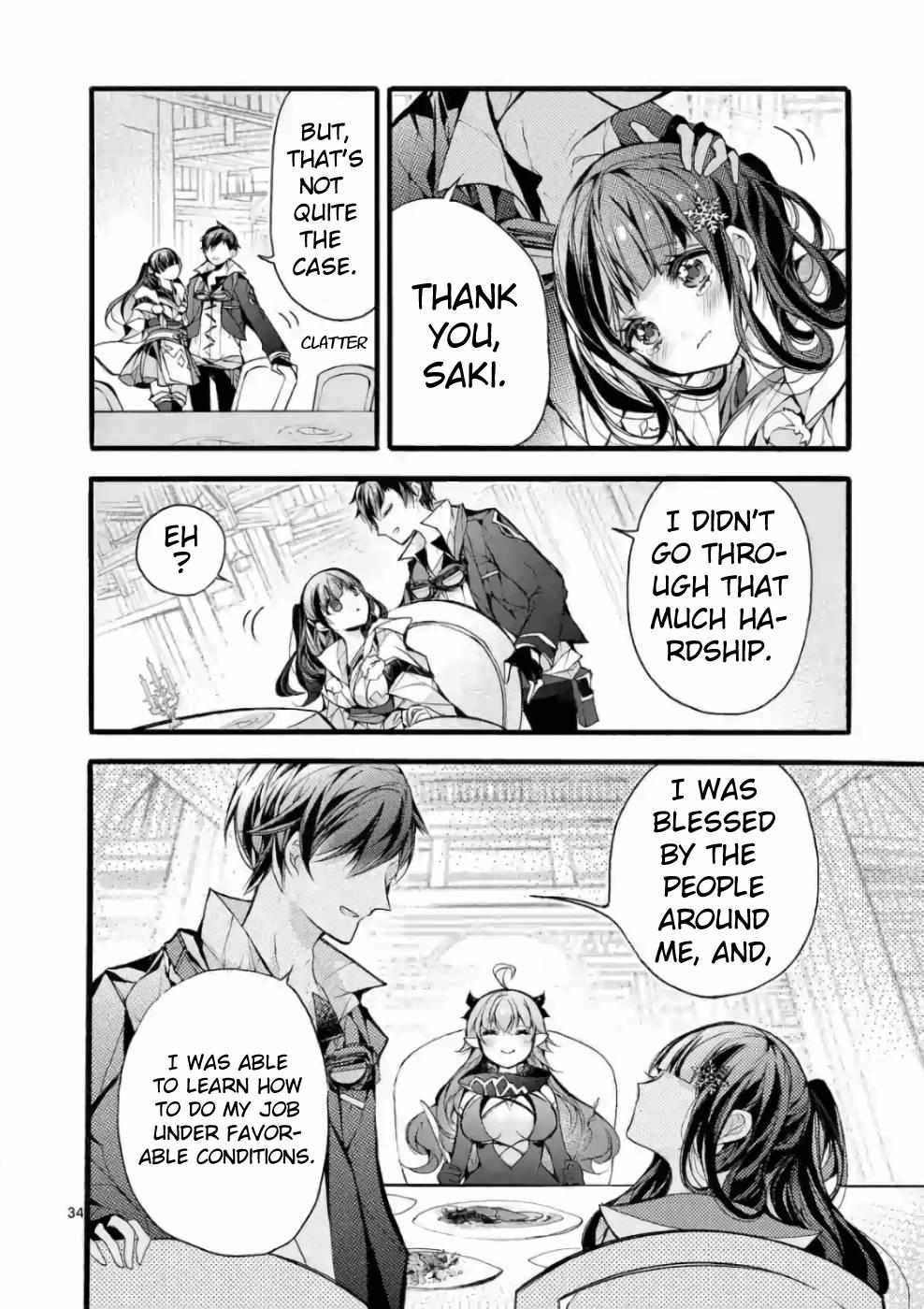 Saikyo Shoku  Kara Shokyu Shoku  Ni Nattano Ni, Naze Ka Yushatachi Kara Tayoraretemasu Chapter 19 page 29 - 