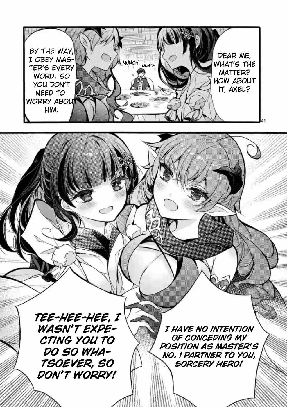 Saikyo Shoku  Kara Shokyu Shoku  Ni Nattano Ni, Naze Ka Yushatachi Kara Tayoraretemasu Chapter 19 page 36 - 
