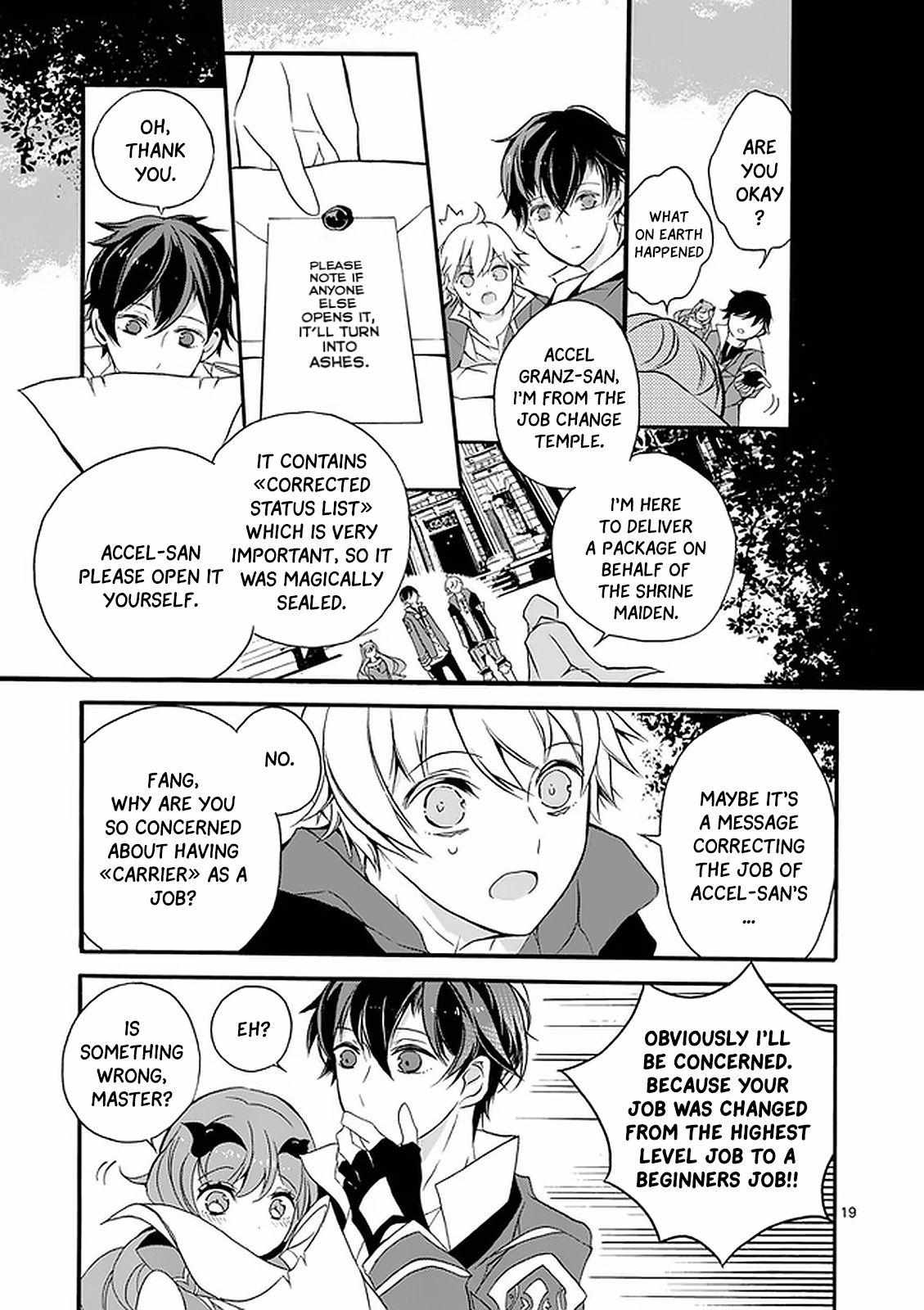 Saikyo Shoku  Kara Shokyu Shoku  Ni Nattano Ni, Naze Ka Yushatachi Kara Tayoraretemasu Chapter 2 page 20 - 