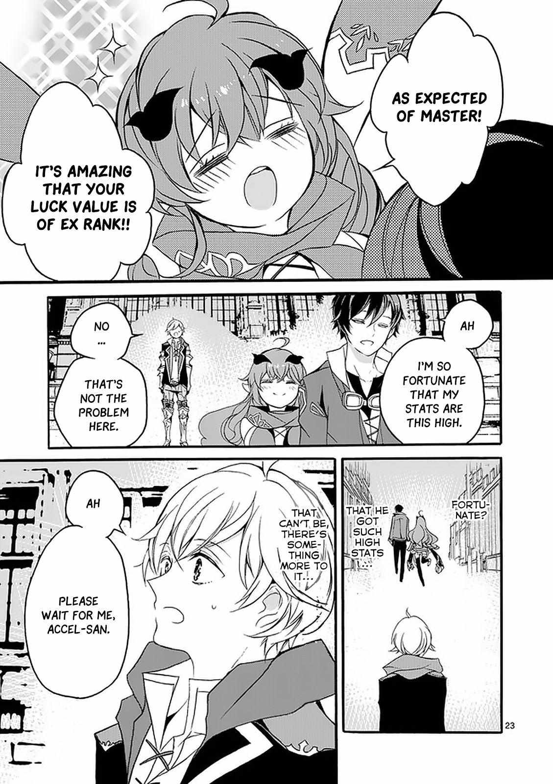 Saikyo Shoku  Kara Shokyu Shoku  Ni Nattano Ni, Naze Ka Yushatachi Kara Tayoraretemasu Chapter 2 page 24 - 
