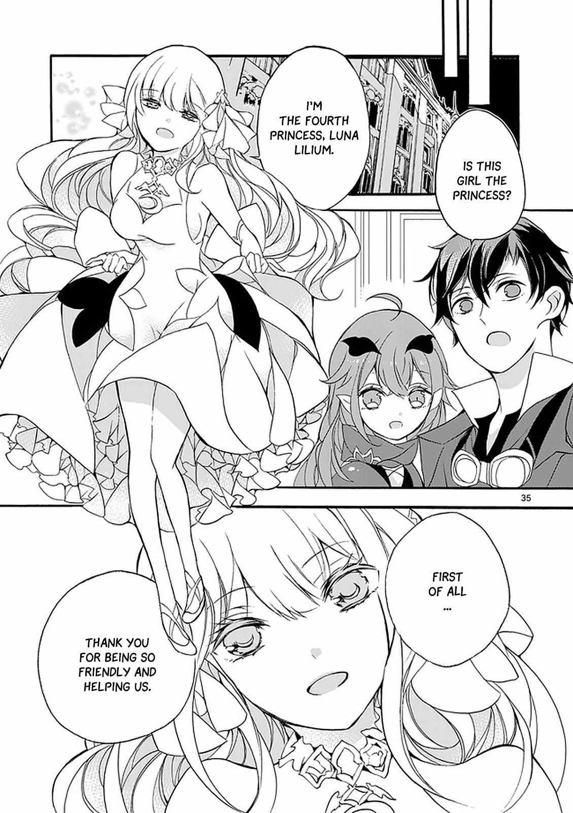 Saikyo Shoku  Kara Shokyu Shoku  Ni Nattano Ni, Naze Ka Yushatachi Kara Tayoraretemasu Chapter 2 page 35 - 