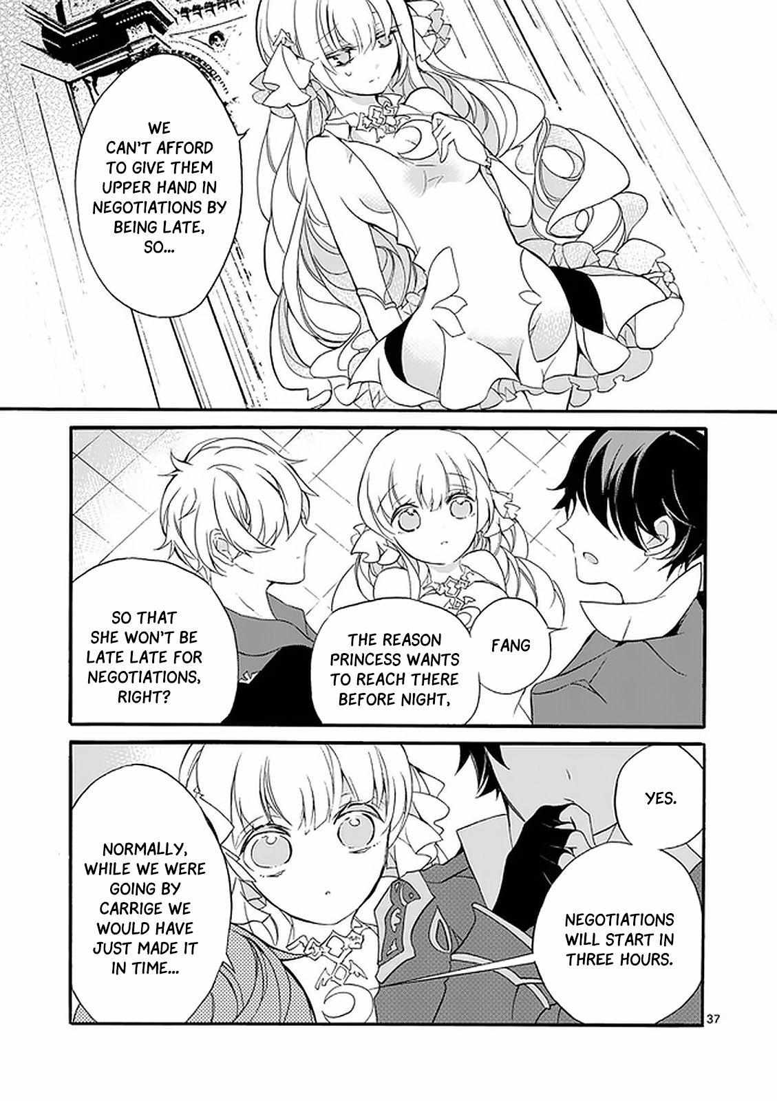 Saikyo Shoku  Kara Shokyu Shoku  Ni Nattano Ni, Naze Ka Yushatachi Kara Tayoraretemasu Chapter 2 page 37 - 