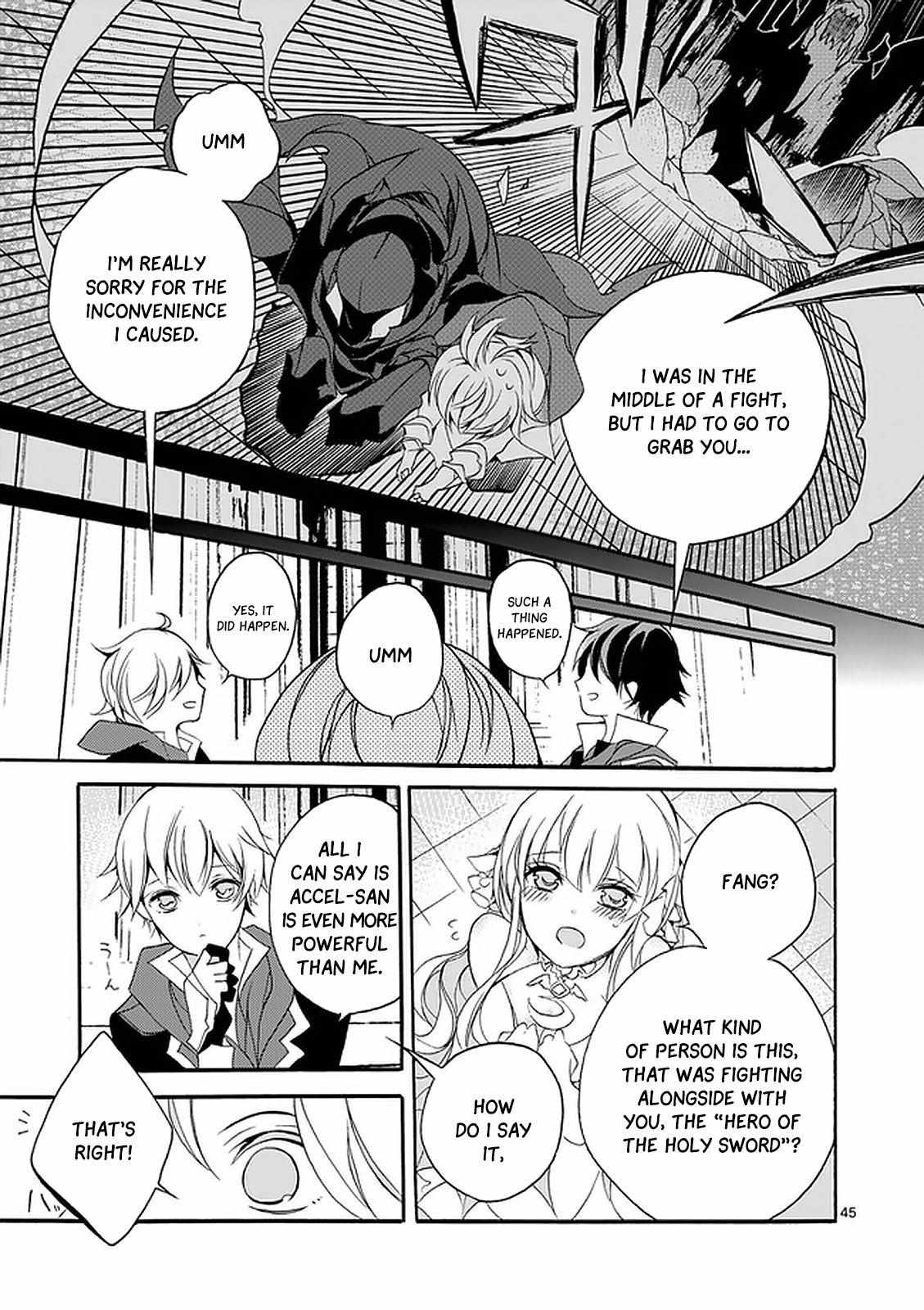 Saikyo Shoku  Kara Shokyu Shoku  Ni Nattano Ni, Naze Ka Yushatachi Kara Tayoraretemasu Chapter 2 page 45 - 