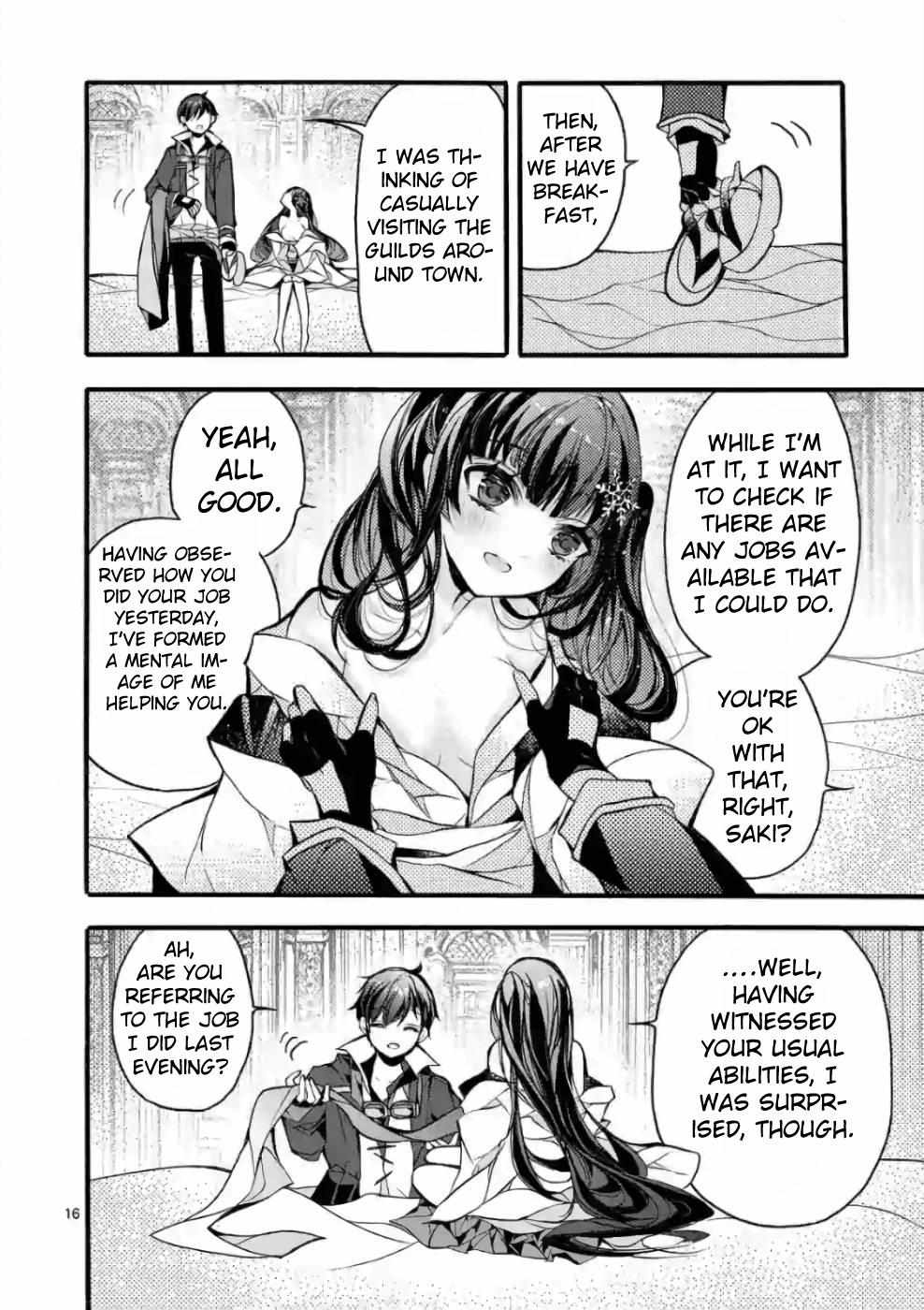 Saikyo Shoku  Kara Shokyu Shoku  Ni Nattano Ni, Naze Ka Yushatachi Kara Tayoraretemasu Chapter 20 page 16 - 