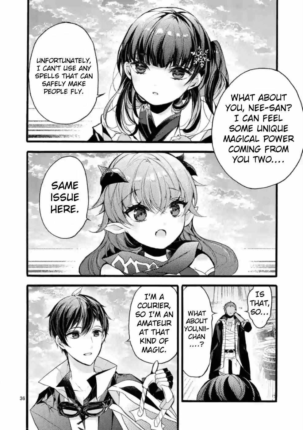 Saikyo Shoku  Kara Shokyu Shoku  Ni Nattano Ni, Naze Ka Yushatachi Kara Tayoraretemasu Chapter 20 page 34 - 
