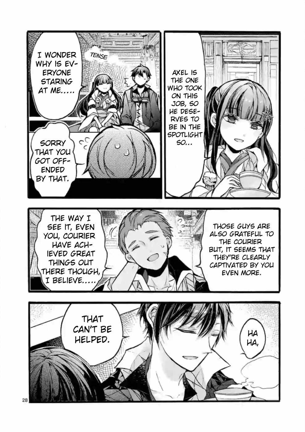 Saikyo Shoku  Kara Shokyu Shoku  Ni Nattano Ni, Naze Ka Yushatachi Kara Tayoraretemasu Chapter 21 page 27 - 