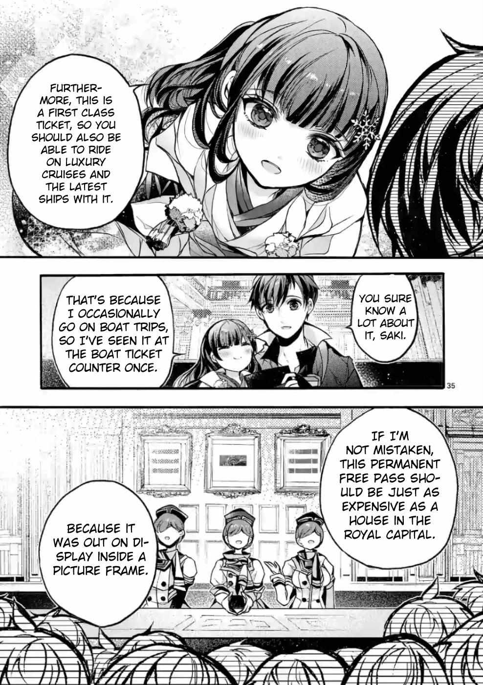 Saikyo Shoku  Kara Shokyu Shoku  Ni Nattano Ni, Naze Ka Yushatachi Kara Tayoraretemasu Chapter 21 page 33 - 