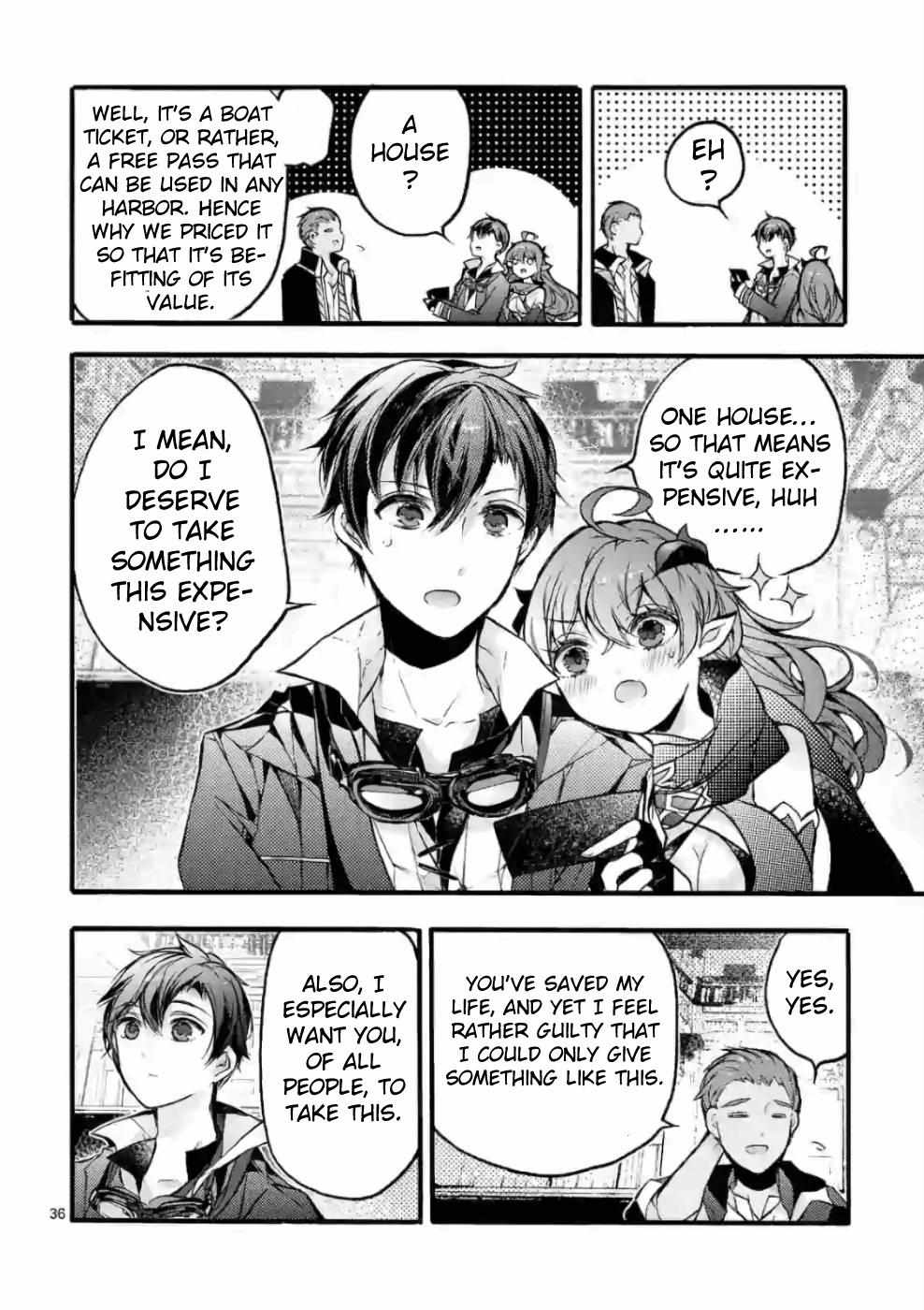 Saikyo Shoku  Kara Shokyu Shoku  Ni Nattano Ni, Naze Ka Yushatachi Kara Tayoraretemasu Chapter 21 page 34 - 