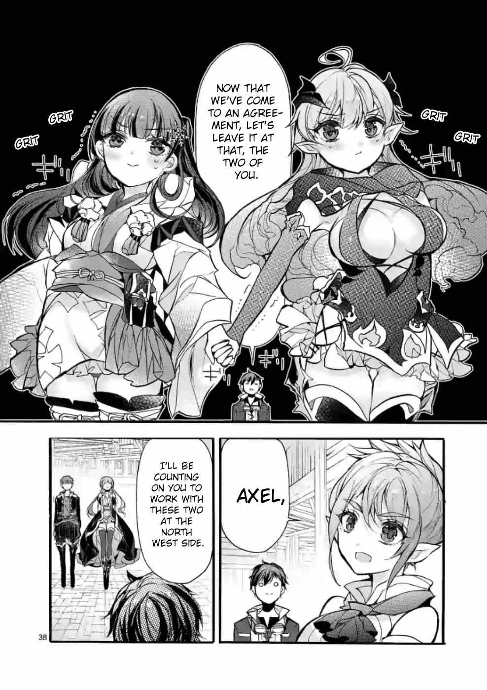 Saikyo Shoku  Kara Shokyu Shoku  Ni Nattano Ni, Naze Ka Yushatachi Kara Tayoraretemasu Chapter 22 page 37 - 