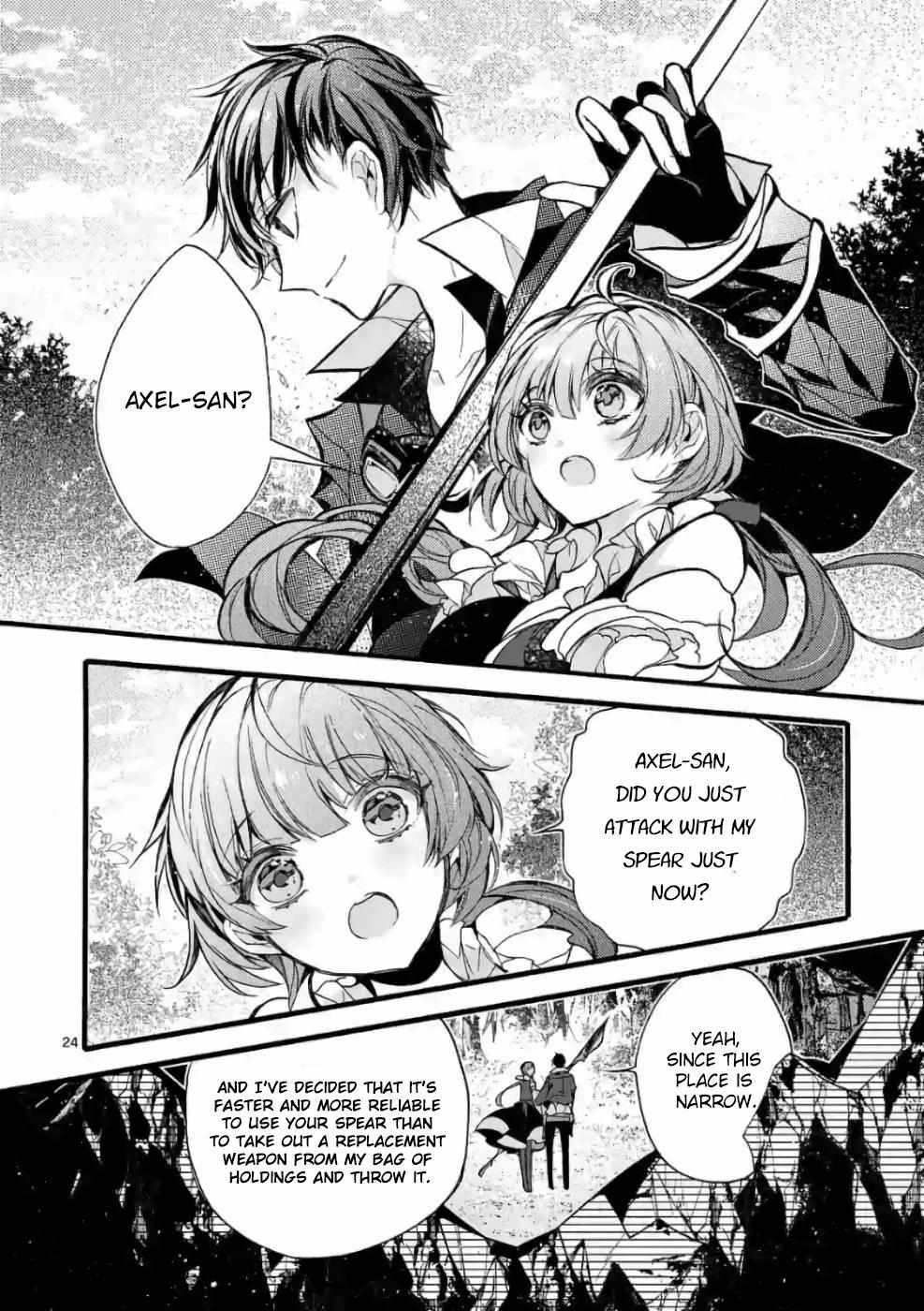 Saikyo Shoku  Kara Shokyu Shoku  Ni Nattano Ni, Naze Ka Yushatachi Kara Tayoraretemasu Chapter 23 page 25 - 