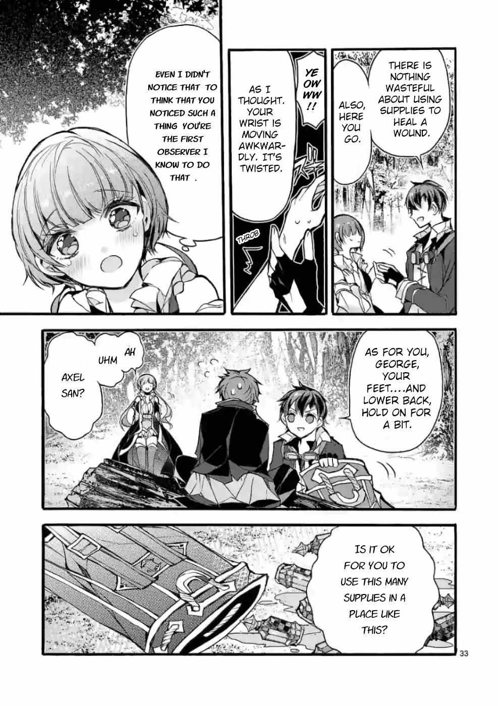 Saikyo Shoku  Kara Shokyu Shoku  Ni Nattano Ni, Naze Ka Yushatachi Kara Tayoraretemasu Chapter 23 page 34 - 