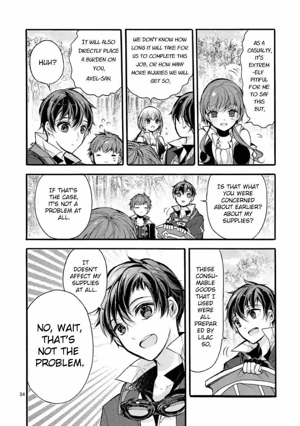 Saikyo Shoku  Kara Shokyu Shoku  Ni Nattano Ni, Naze Ka Yushatachi Kara Tayoraretemasu Chapter 23 page 35 - 