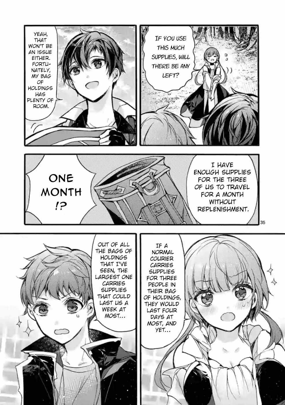 Saikyo Shoku  Kara Shokyu Shoku  Ni Nattano Ni, Naze Ka Yushatachi Kara Tayoraretemasu Chapter 23 page 36 - 
