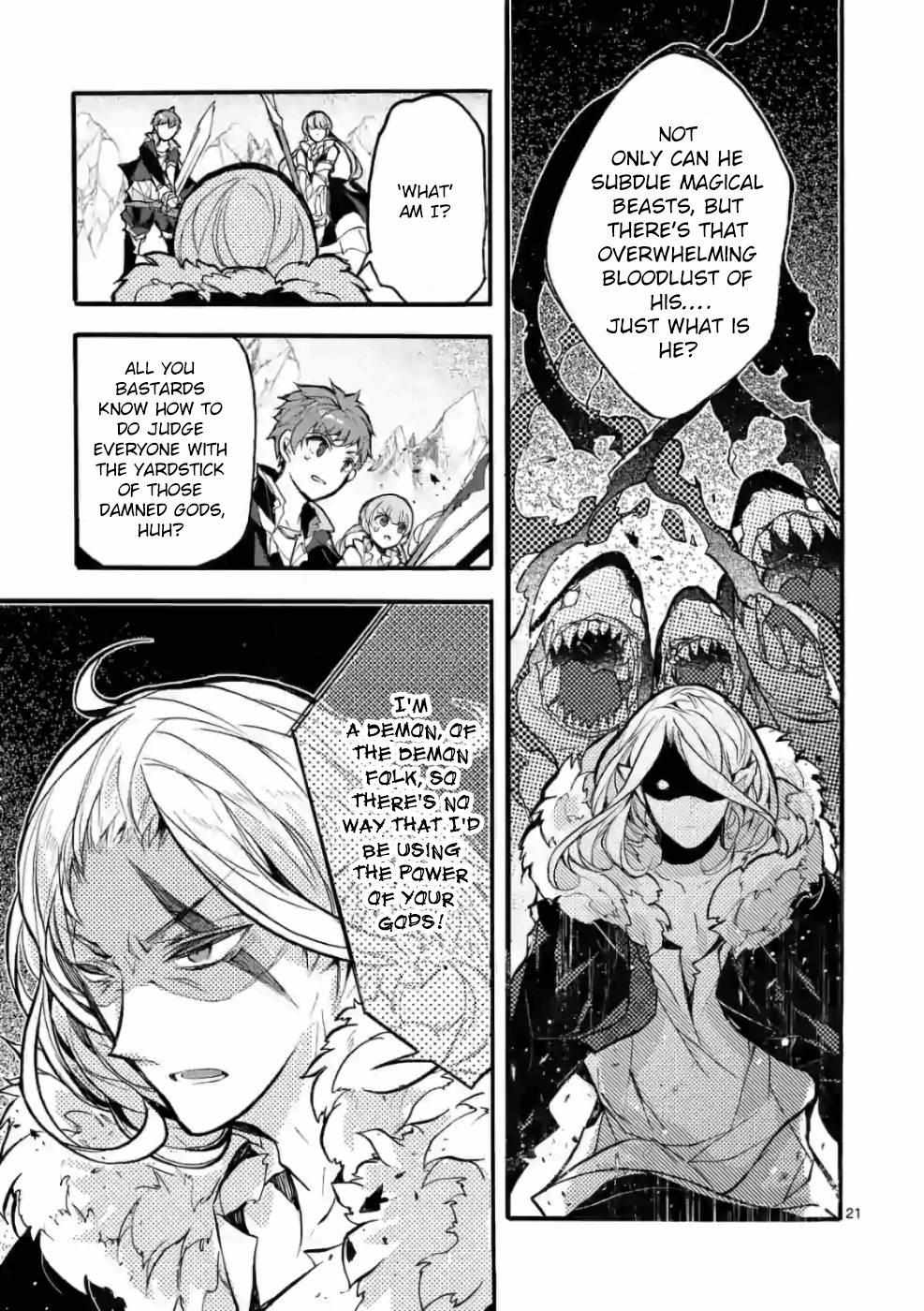 Saikyo Shoku  Kara Shokyu Shoku  Ni Nattano Ni, Naze Ka Yushatachi Kara Tayoraretemasu Chapter 24 page 21 - 