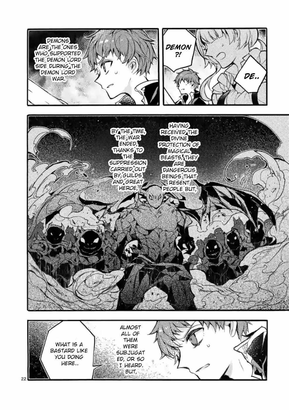 Saikyo Shoku  Kara Shokyu Shoku  Ni Nattano Ni, Naze Ka Yushatachi Kara Tayoraretemasu Chapter 24 page 22 - 
