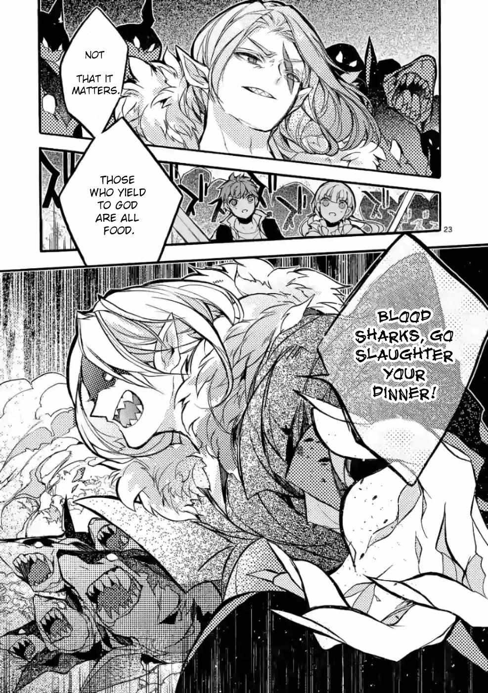 Saikyo Shoku  Kara Shokyu Shoku  Ni Nattano Ni, Naze Ka Yushatachi Kara Tayoraretemasu Chapter 24 page 23 - 