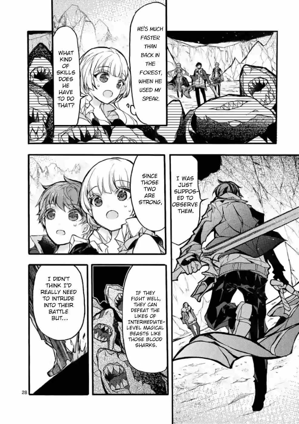 Saikyo Shoku  Kara Shokyu Shoku  Ni Nattano Ni, Naze Ka Yushatachi Kara Tayoraretemasu Chapter 24 page 28 - 