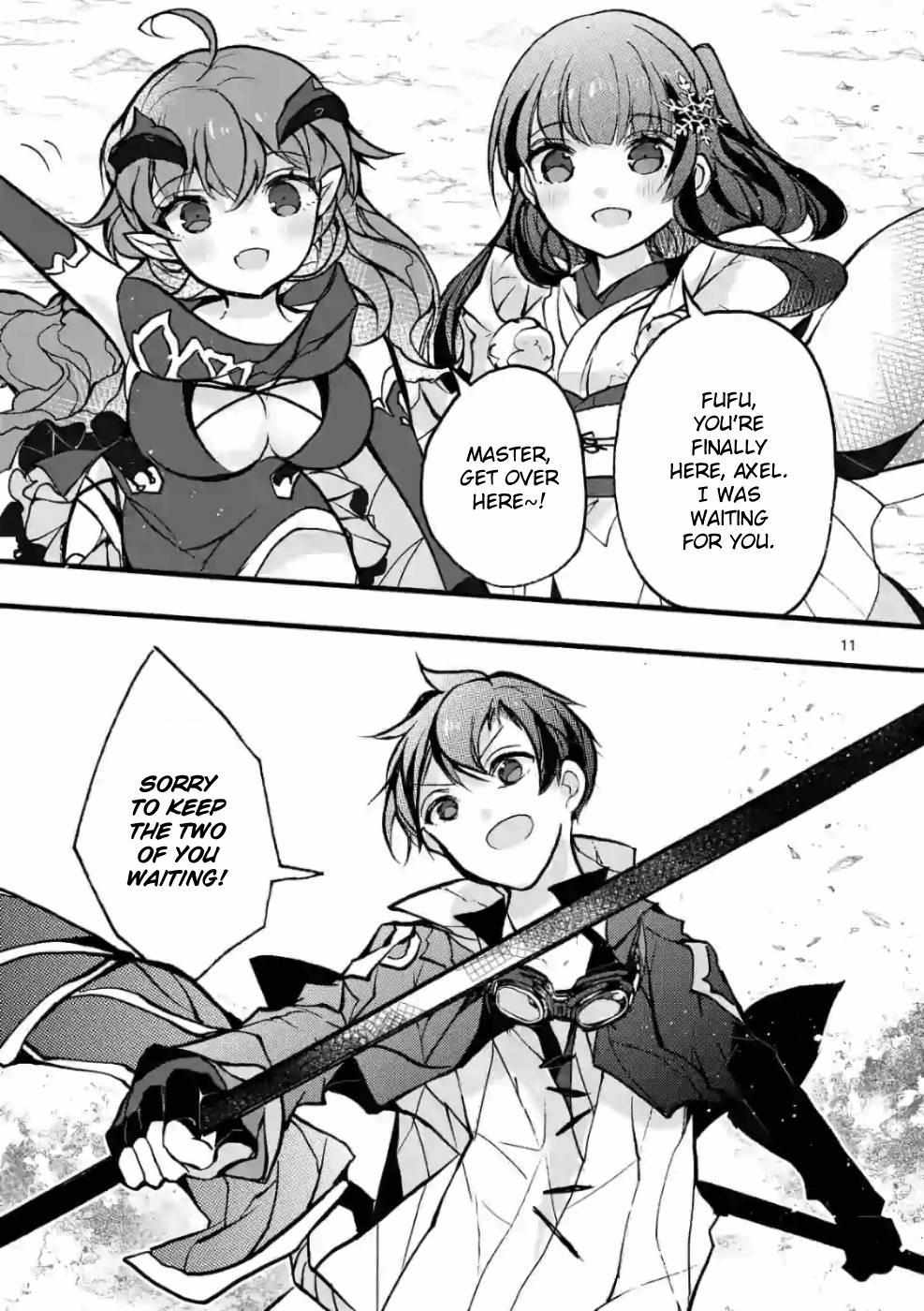 Saikyo Shoku  Kara Shokyu Shoku  Ni Nattano Ni, Naze Ka Yushatachi Kara Tayoraretemasu Chapter 26 page 11 - 