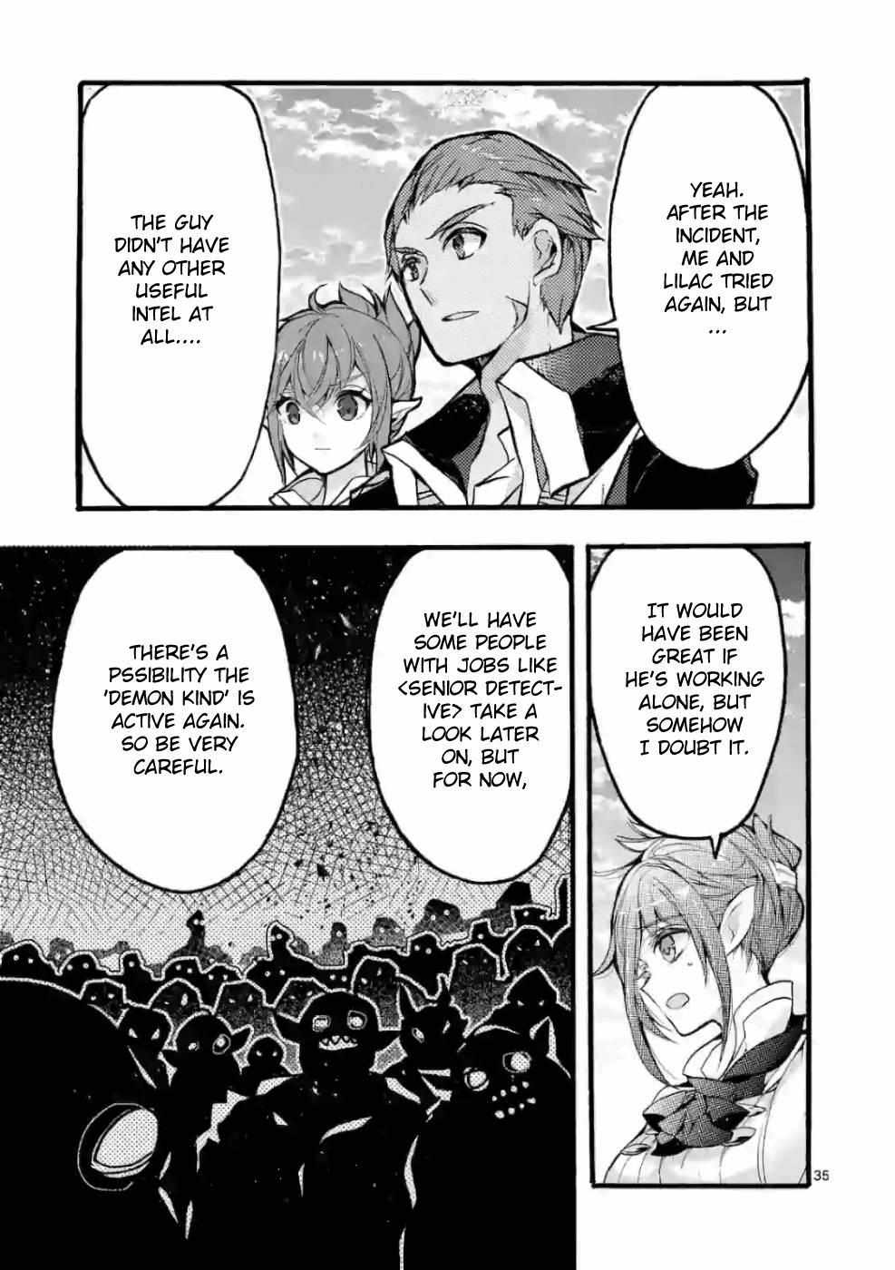 Saikyo Shoku  Kara Shokyu Shoku  Ni Nattano Ni, Naze Ka Yushatachi Kara Tayoraretemasu Chapter 26 page 33 - 