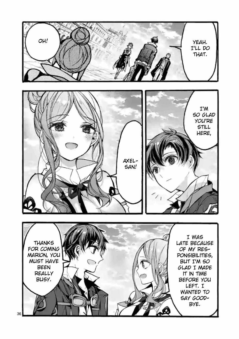 Saikyo Shoku  Kara Shokyu Shoku  Ni Nattano Ni, Naze Ka Yushatachi Kara Tayoraretemasu Chapter 26 page 34 - 