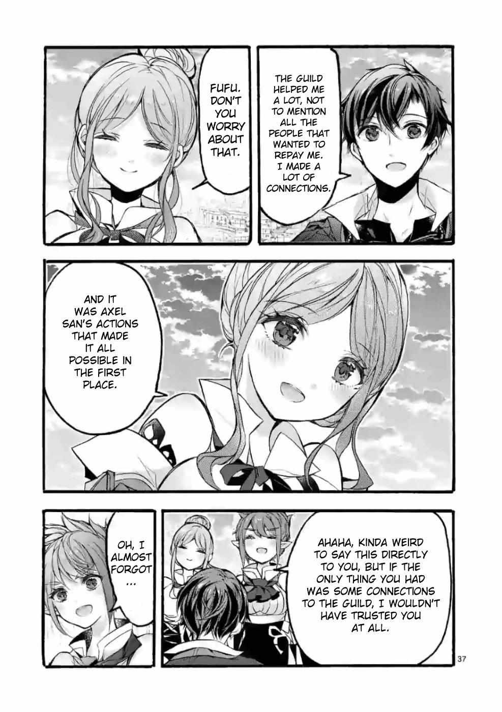 Saikyo Shoku  Kara Shokyu Shoku  Ni Nattano Ni, Naze Ka Yushatachi Kara Tayoraretemasu Chapter 26 page 35 - 