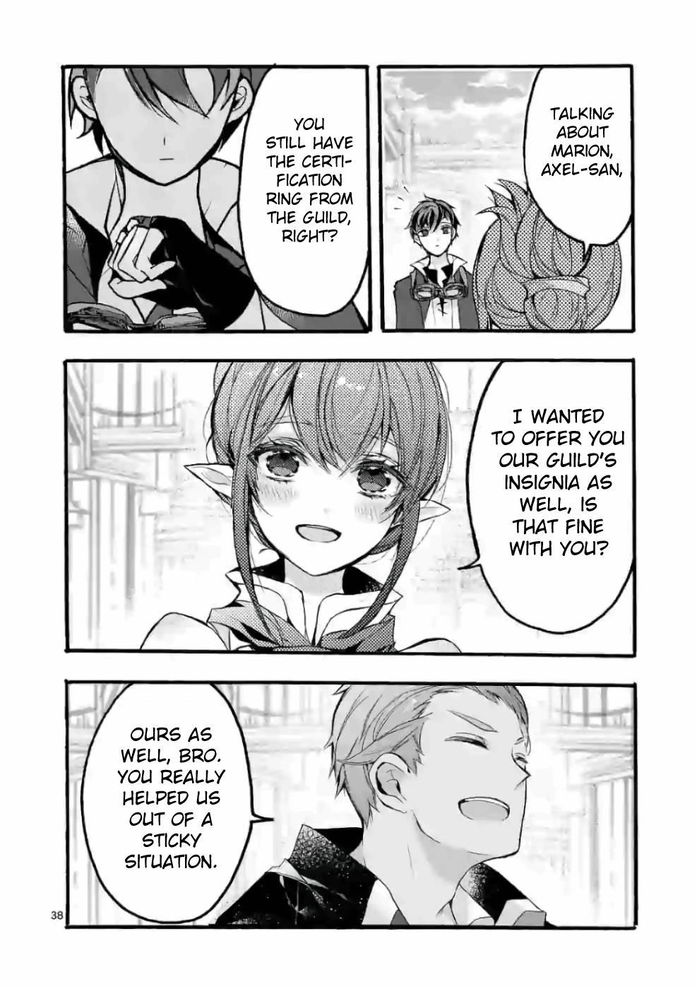 Saikyo Shoku  Kara Shokyu Shoku  Ni Nattano Ni, Naze Ka Yushatachi Kara Tayoraretemasu Chapter 26 page 36 - 