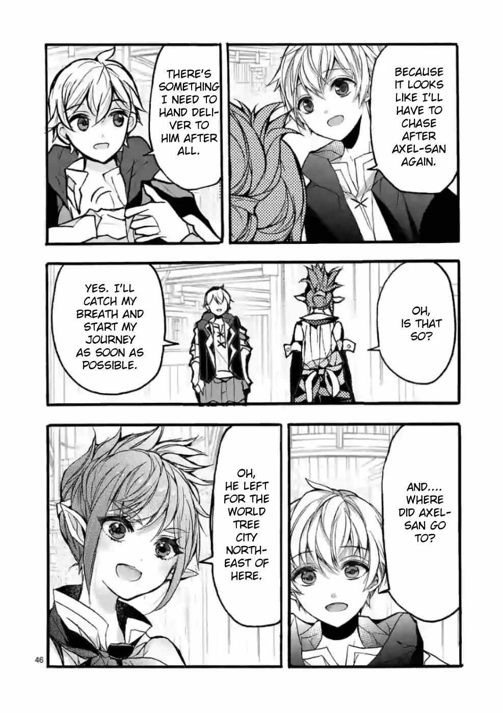 Saikyo Shoku  Kara Shokyu Shoku  Ni Nattano Ni, Naze Ka Yushatachi Kara Tayoraretemasu Chapter 26 page 44 - 