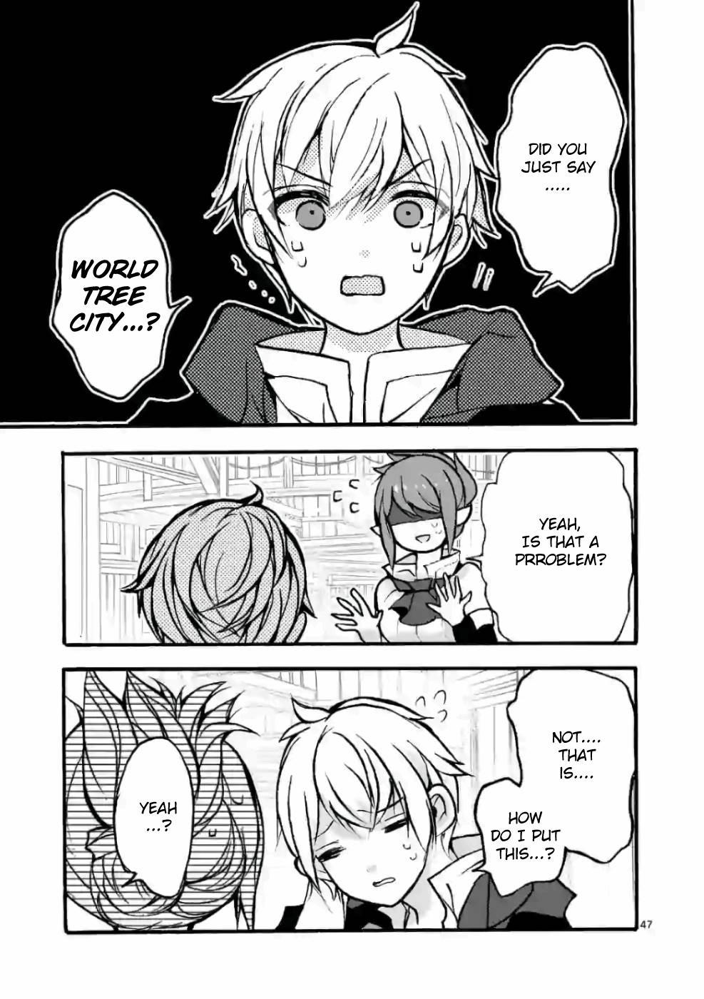 Saikyo Shoku  Kara Shokyu Shoku  Ni Nattano Ni, Naze Ka Yushatachi Kara Tayoraretemasu Chapter 26 page 45 - 