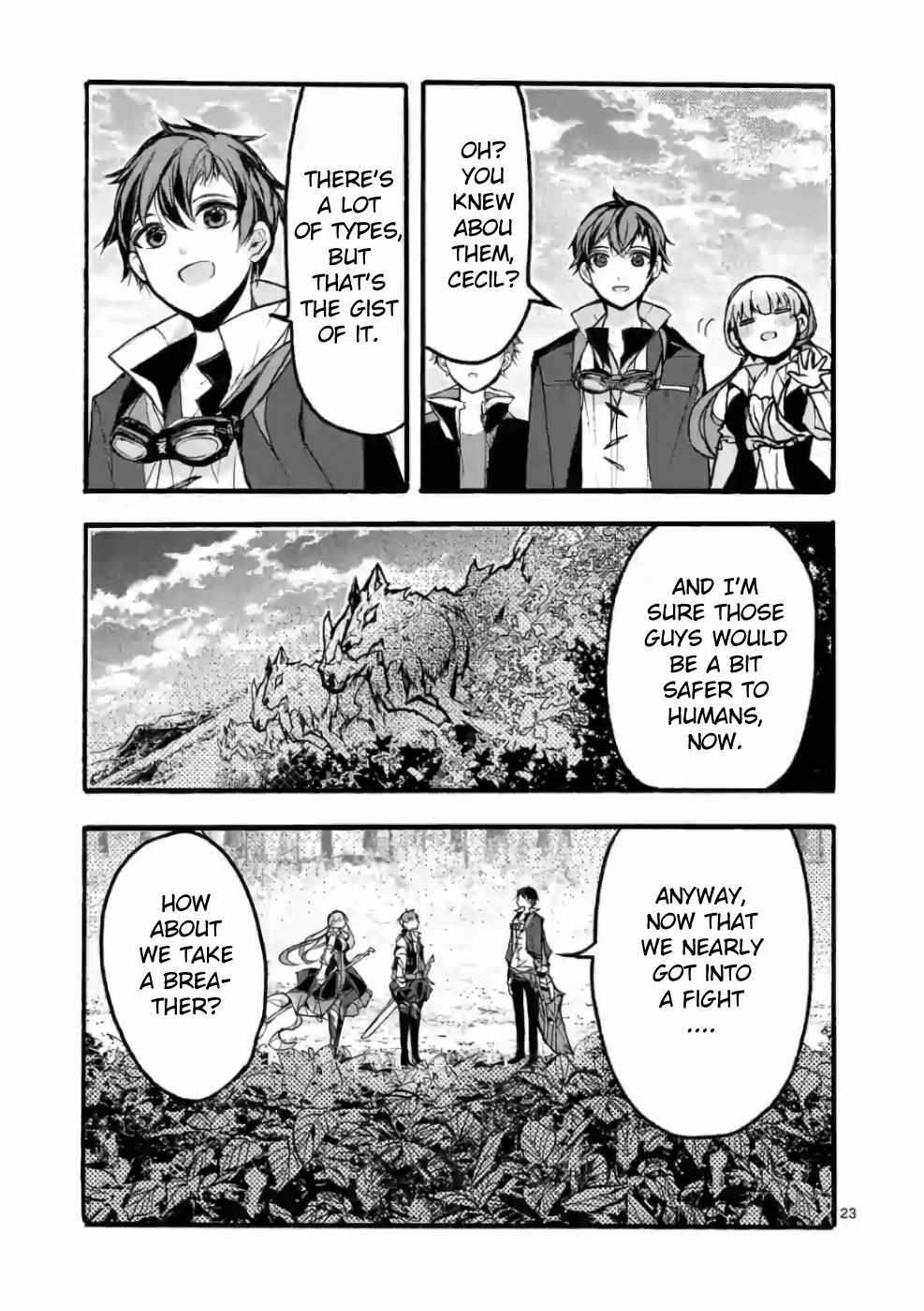 Saikyo Shoku  Kara Shokyu Shoku  Ni Nattano Ni, Naze Ka Yushatachi Kara Tayoraretemasu Chapter 27 page 24 - 