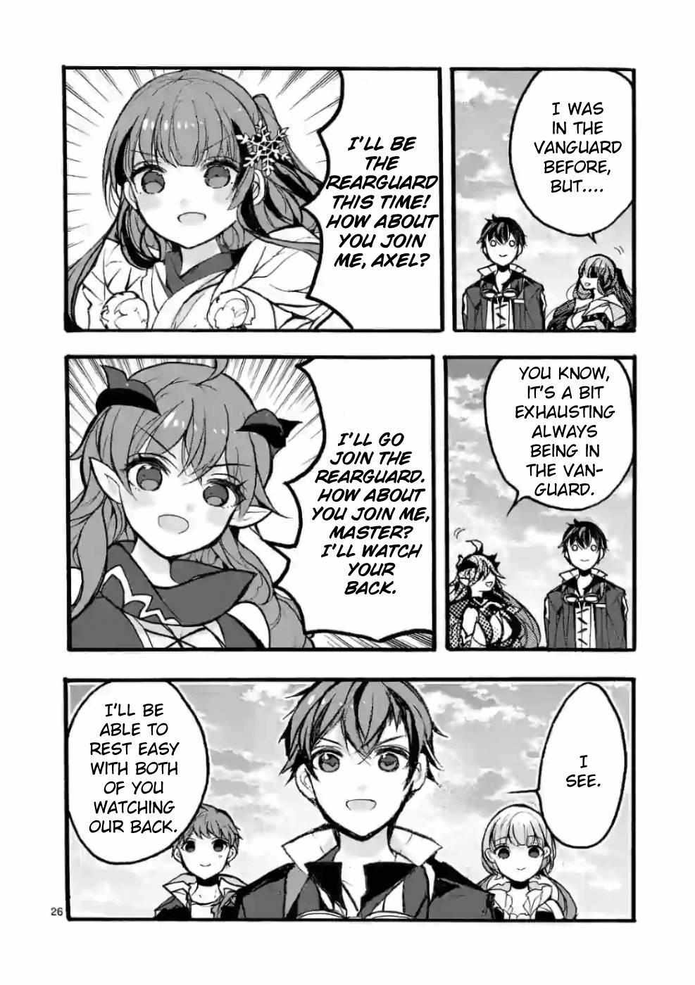 Saikyo Shoku  Kara Shokyu Shoku  Ni Nattano Ni, Naze Ka Yushatachi Kara Tayoraretemasu Chapter 27 page 27 - 