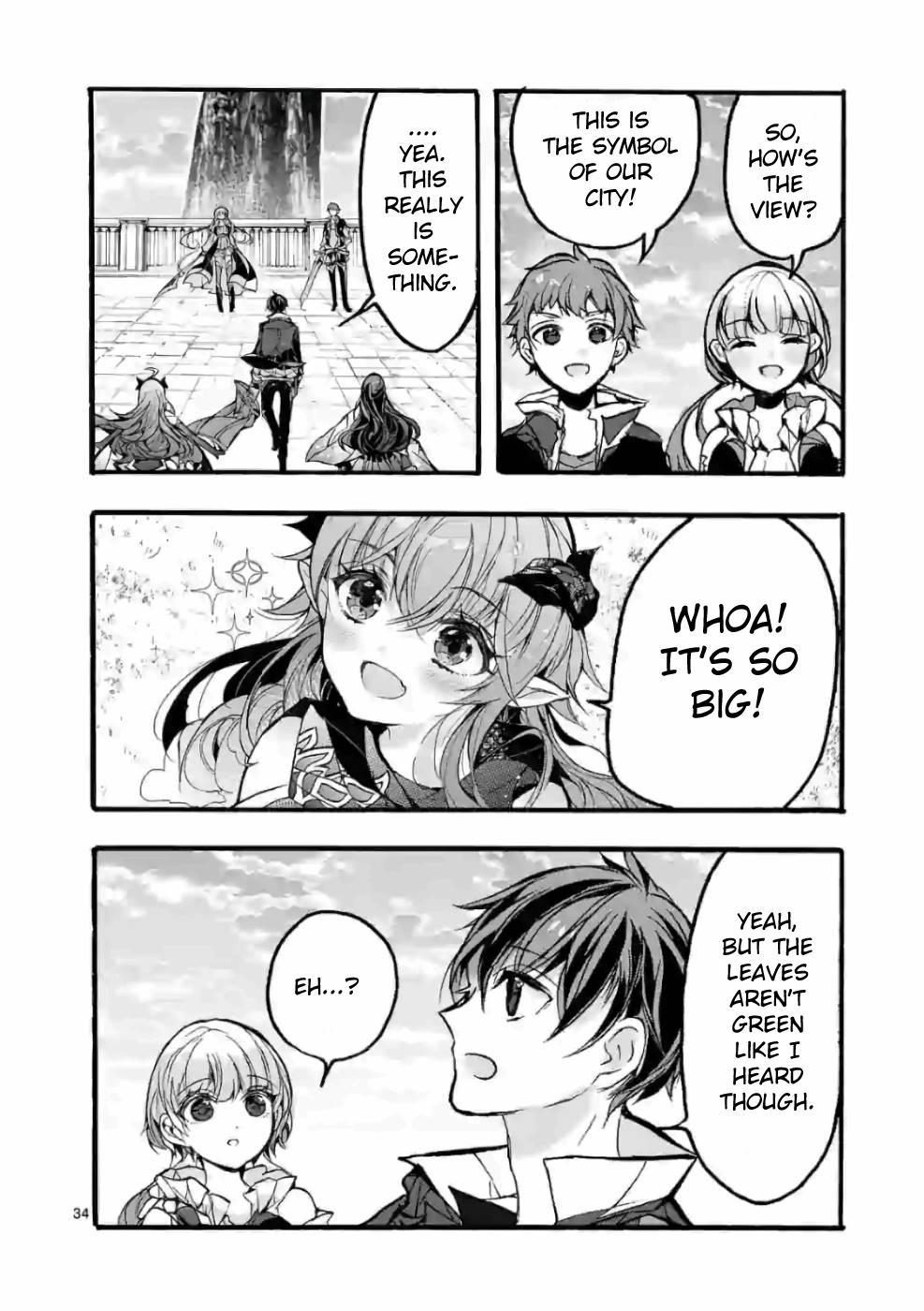 Saikyo Shoku  Kara Shokyu Shoku  Ni Nattano Ni, Naze Ka Yushatachi Kara Tayoraretemasu Chapter 27 page 34 - 