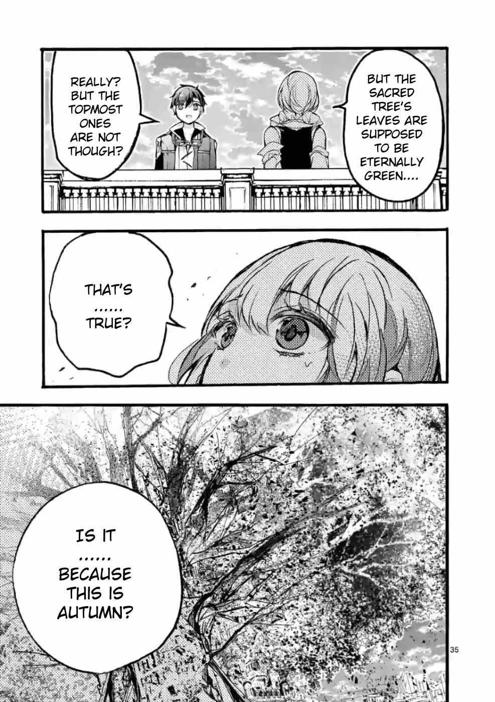 Saikyo Shoku  Kara Shokyu Shoku  Ni Nattano Ni, Naze Ka Yushatachi Kara Tayoraretemasu Chapter 27 page 35 - 