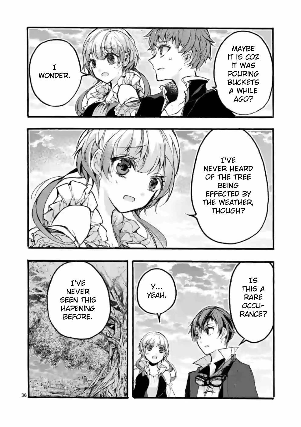 Saikyo Shoku  Kara Shokyu Shoku  Ni Nattano Ni, Naze Ka Yushatachi Kara Tayoraretemasu Chapter 27 page 36 - 