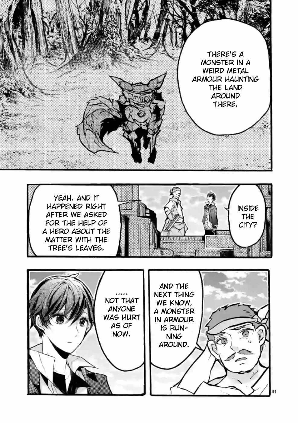 Saikyo Shoku  Kara Shokyu Shoku  Ni Nattano Ni, Naze Ka Yushatachi Kara Tayoraretemasu Chapter 27 page 41 - 