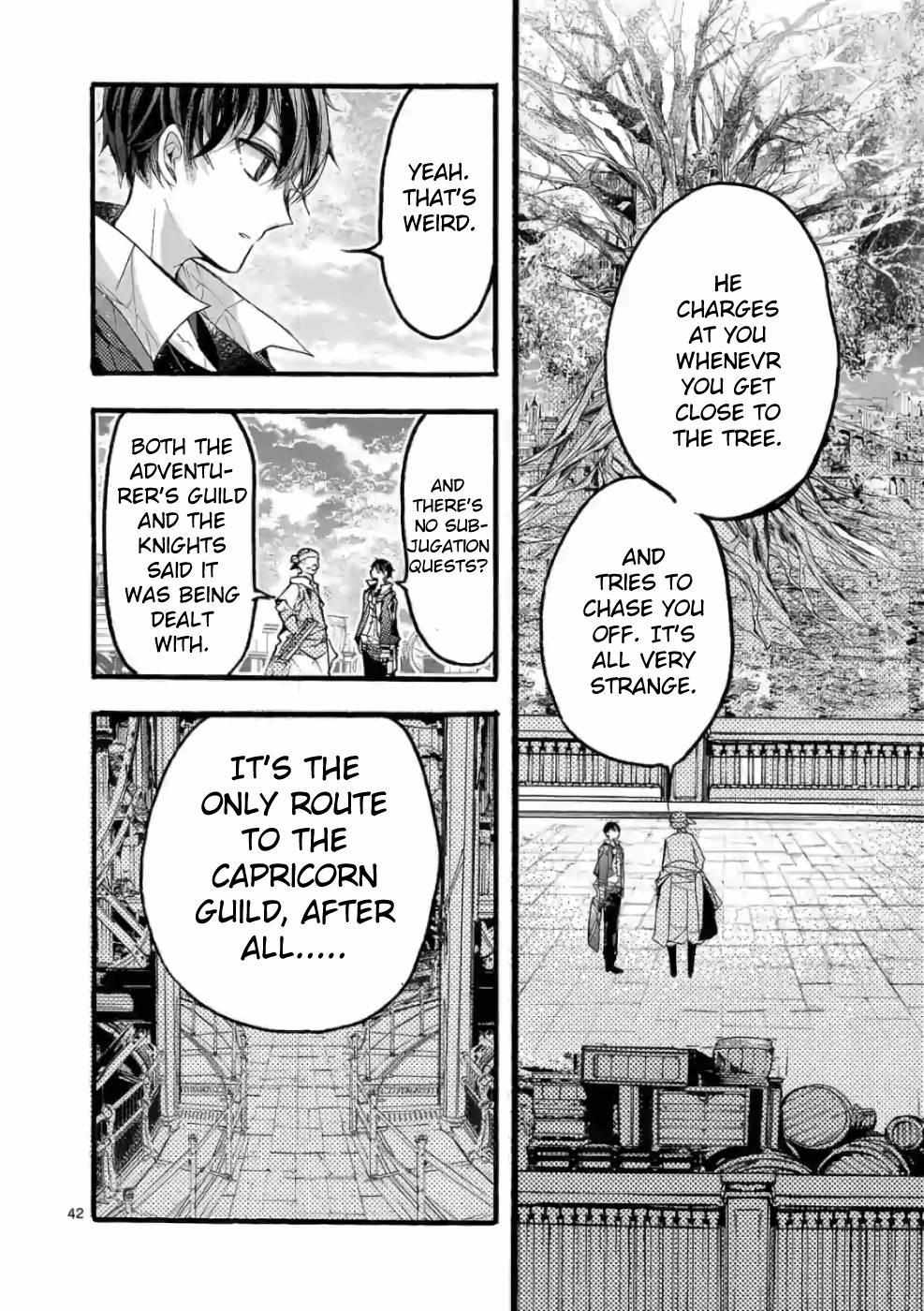 Saikyo Shoku  Kara Shokyu Shoku  Ni Nattano Ni, Naze Ka Yushatachi Kara Tayoraretemasu Chapter 27 page 42 - 