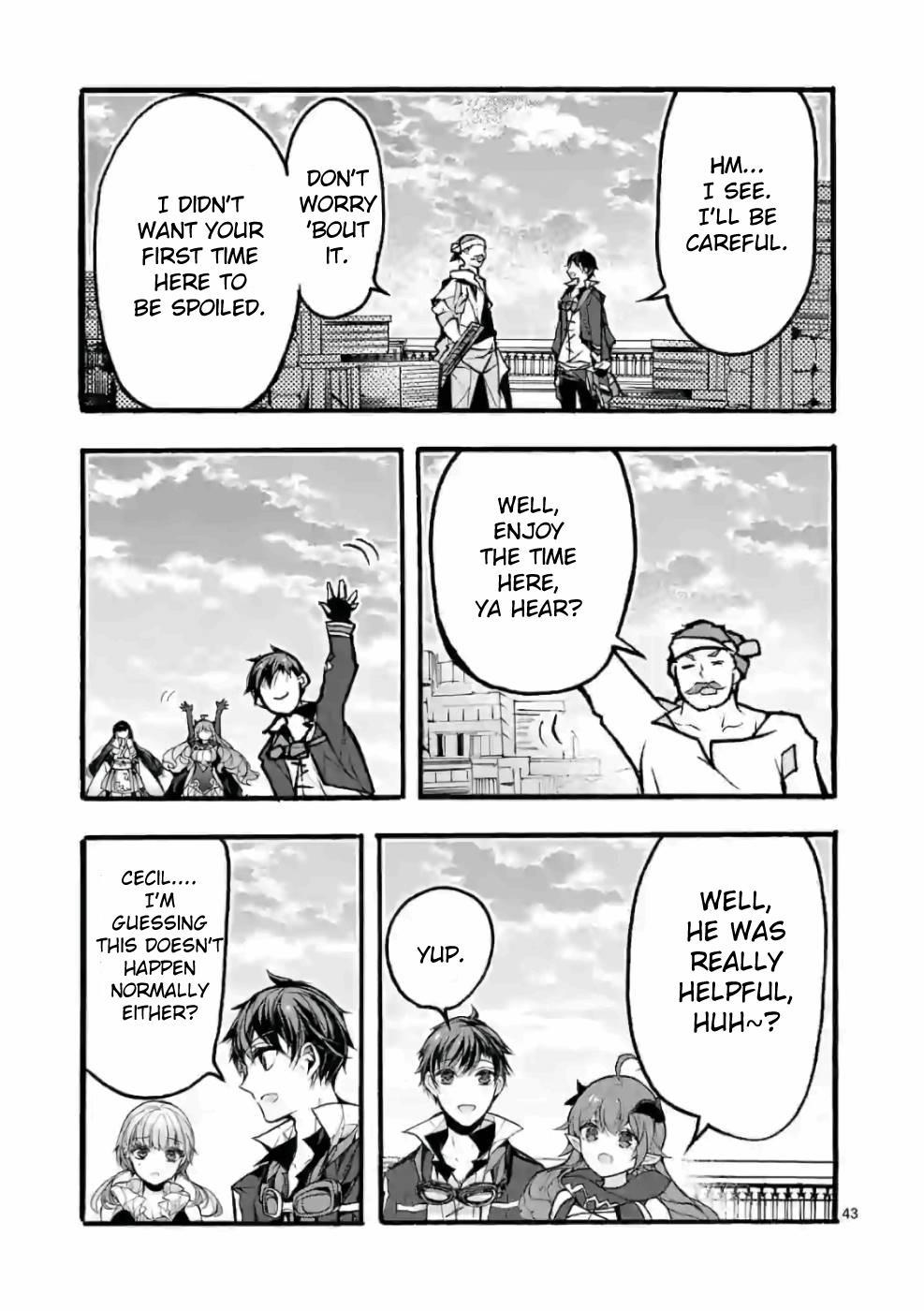 Saikyo Shoku  Kara Shokyu Shoku  Ni Nattano Ni, Naze Ka Yushatachi Kara Tayoraretemasu Chapter 27 page 43 - 