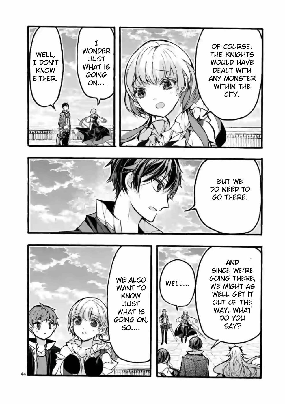 Saikyo Shoku  Kara Shokyu Shoku  Ni Nattano Ni, Naze Ka Yushatachi Kara Tayoraretemasu Chapter 27 page 44 - 