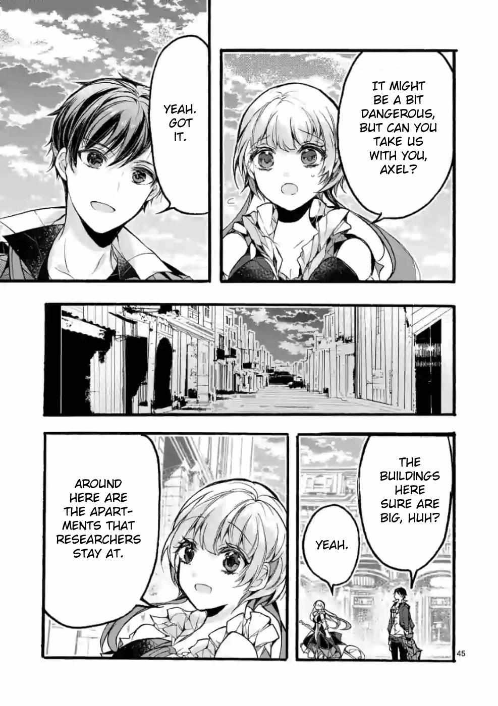Saikyo Shoku  Kara Shokyu Shoku  Ni Nattano Ni, Naze Ka Yushatachi Kara Tayoraretemasu Chapter 27 page 45 - 