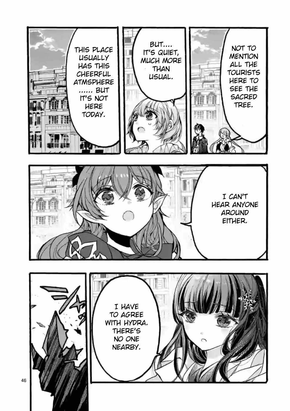 Saikyo Shoku  Kara Shokyu Shoku  Ni Nattano Ni, Naze Ka Yushatachi Kara Tayoraretemasu Chapter 27 page 46 - 