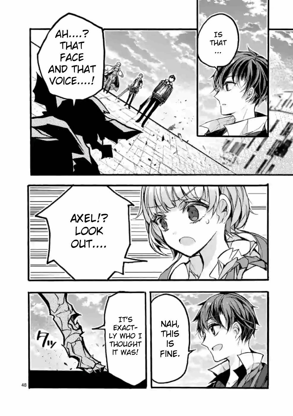 Saikyo Shoku  Kara Shokyu Shoku  Ni Nattano Ni, Naze Ka Yushatachi Kara Tayoraretemasu Chapter 27 page 48 - 