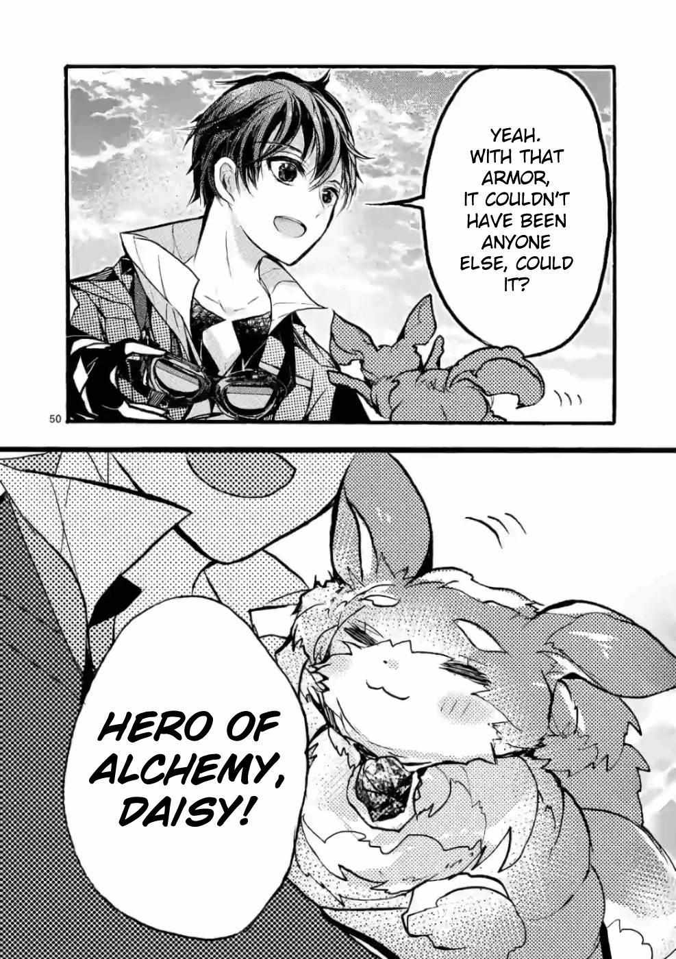 Saikyo Shoku  Kara Shokyu Shoku  Ni Nattano Ni, Naze Ka Yushatachi Kara Tayoraretemasu Chapter 27 page 50 - 