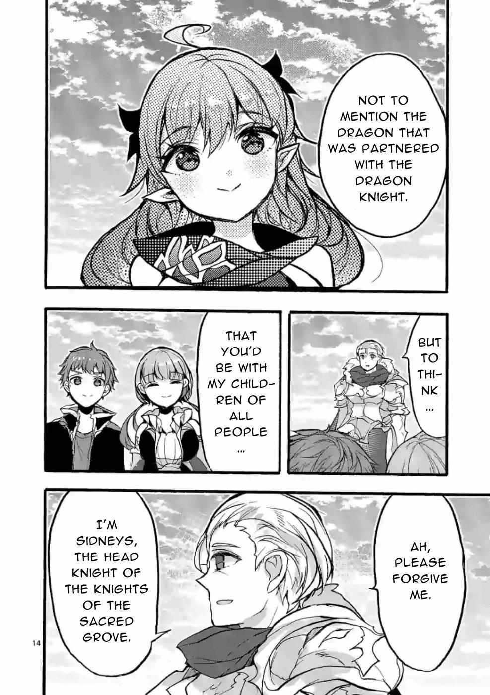 Saikyo Shoku  Kara Shokyu Shoku  Ni Nattano Ni, Naze Ka Yushatachi Kara Tayoraretemasu Chapter 28 page 14 - 