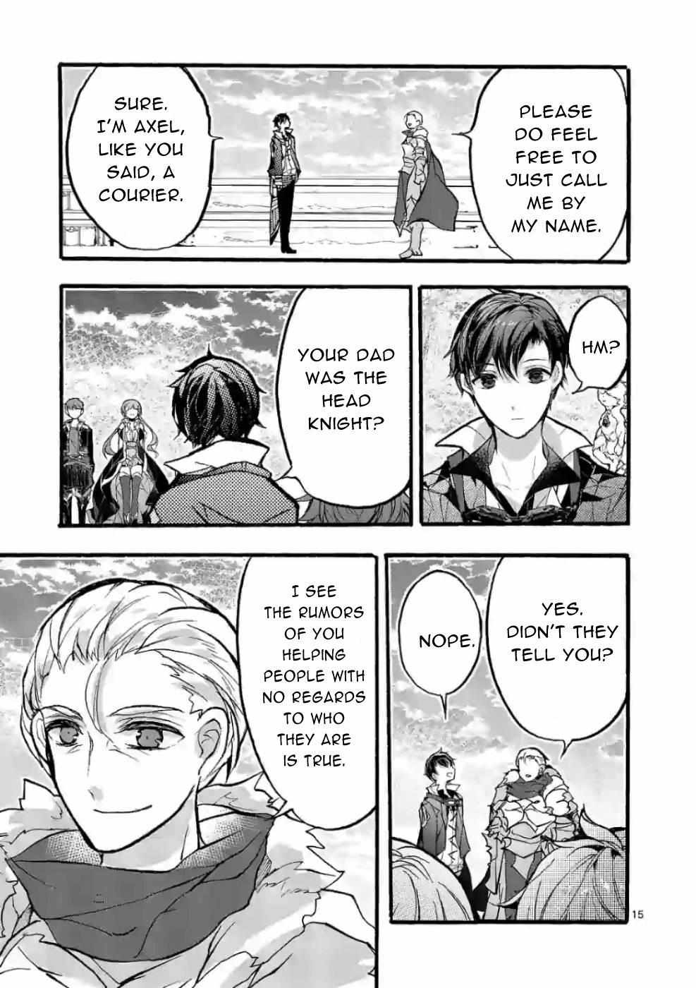 Saikyo Shoku  Kara Shokyu Shoku  Ni Nattano Ni, Naze Ka Yushatachi Kara Tayoraretemasu Chapter 28 page 15 - 