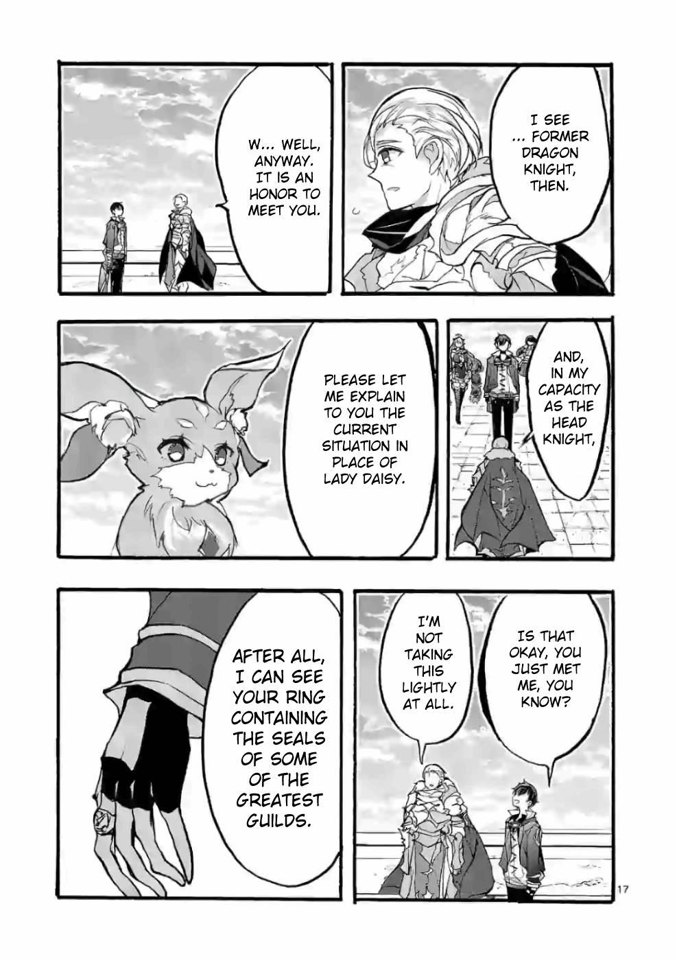 Saikyo Shoku  Kara Shokyu Shoku  Ni Nattano Ni, Naze Ka Yushatachi Kara Tayoraretemasu Chapter 28 page 17 - 